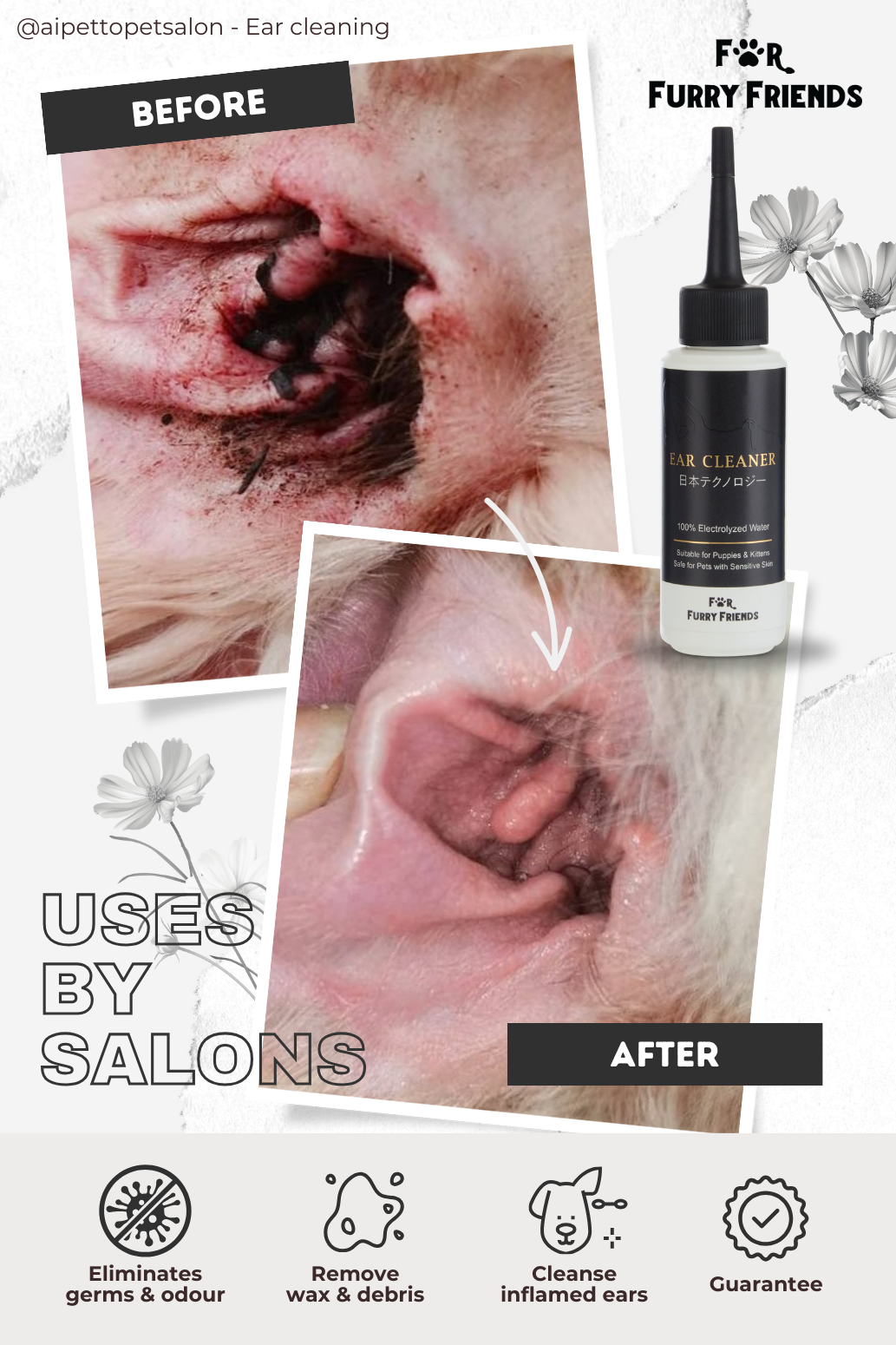 Ear Cleaner B4 after